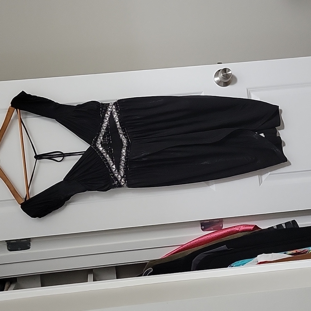 Bebe black dress!! Small